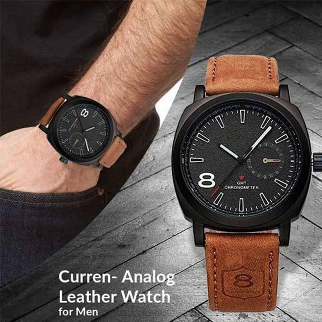 Branded Watch for Men and Boys New Design – 8 Number Classic Watches for Mens